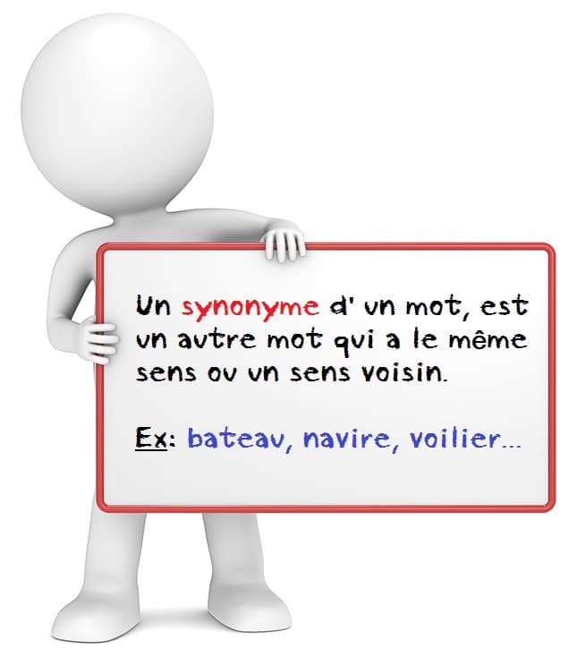 Le synonyme 