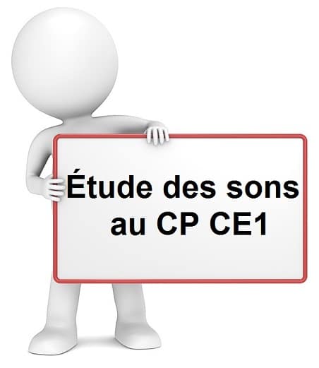 Etude des sons au cp ce1