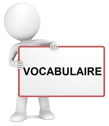 Vocabulaire