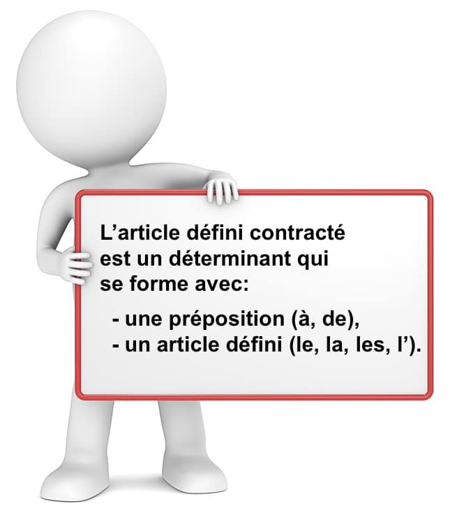 L' article contracté défini