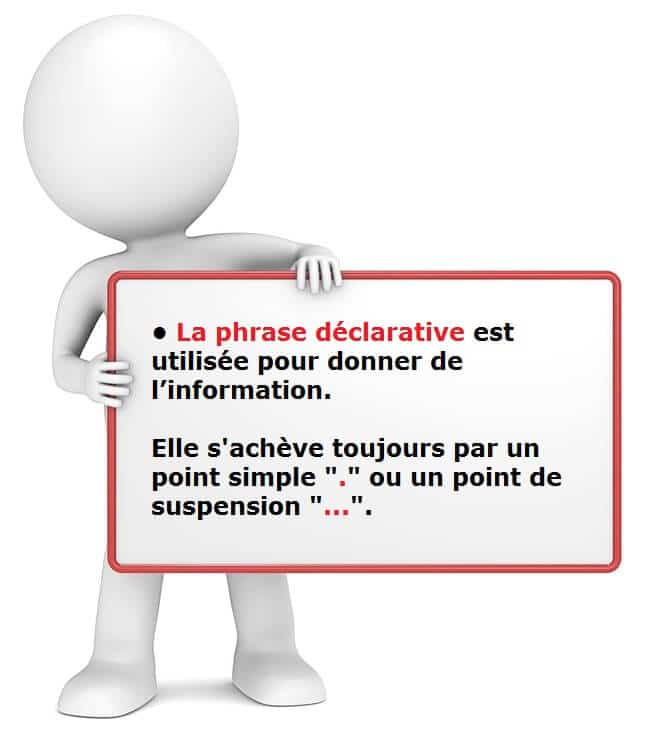 Qu'est Ce Qu'une Phrase Declarative Comment reconnaître une phrase déclarative?