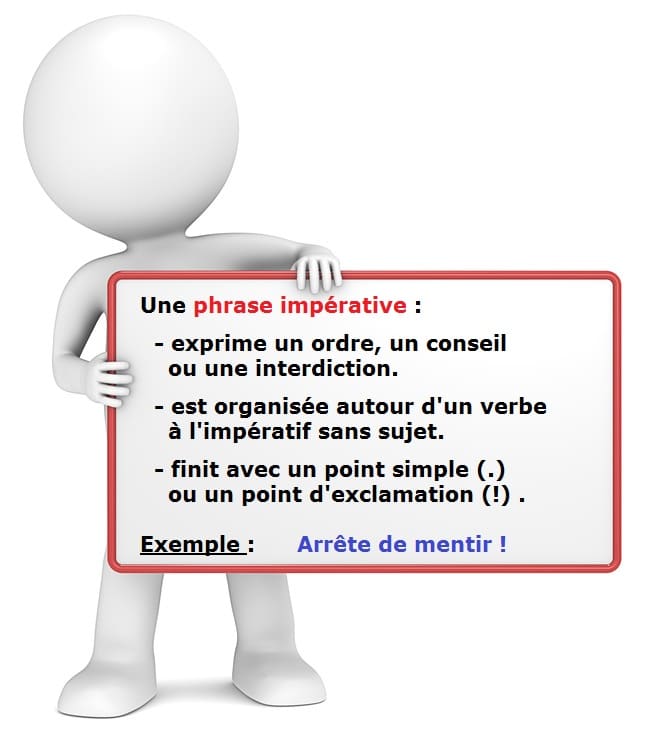 La phrase impérative