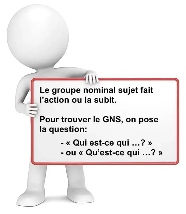 Le Groupe Nominal Sujet