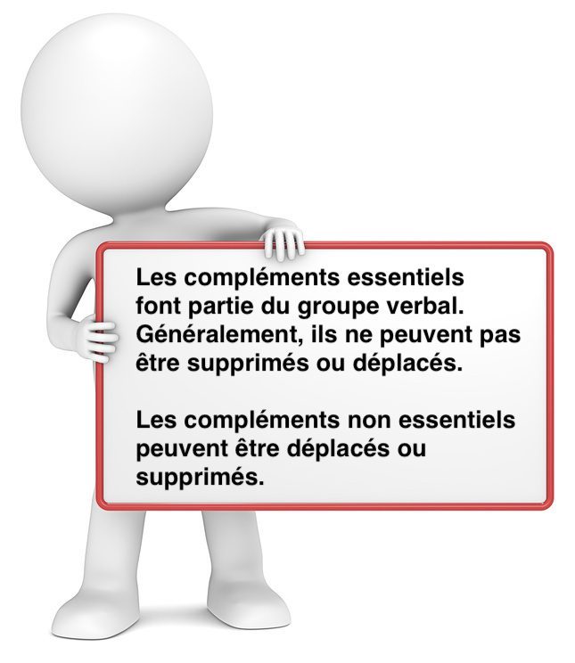 Différence entre les compléments essentiels et les compléments non essentiels