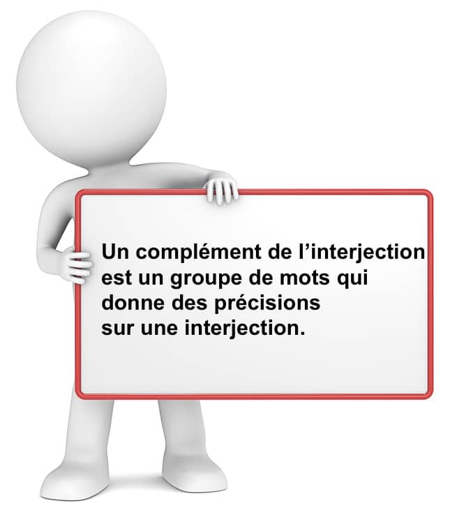 Le complément de l'interjection