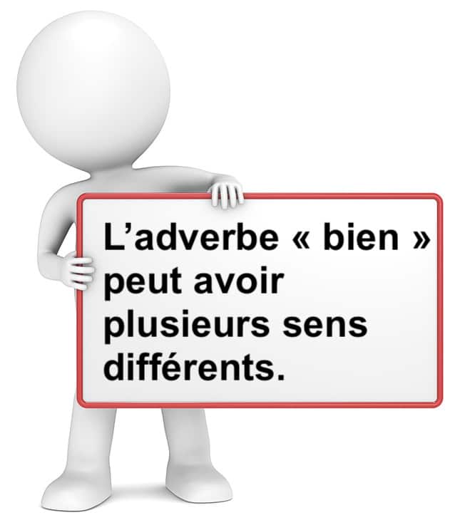 L' adverbe bien 