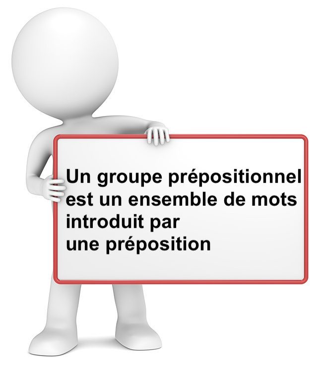 Le groupe prépositionnel : cours et exercices de français
