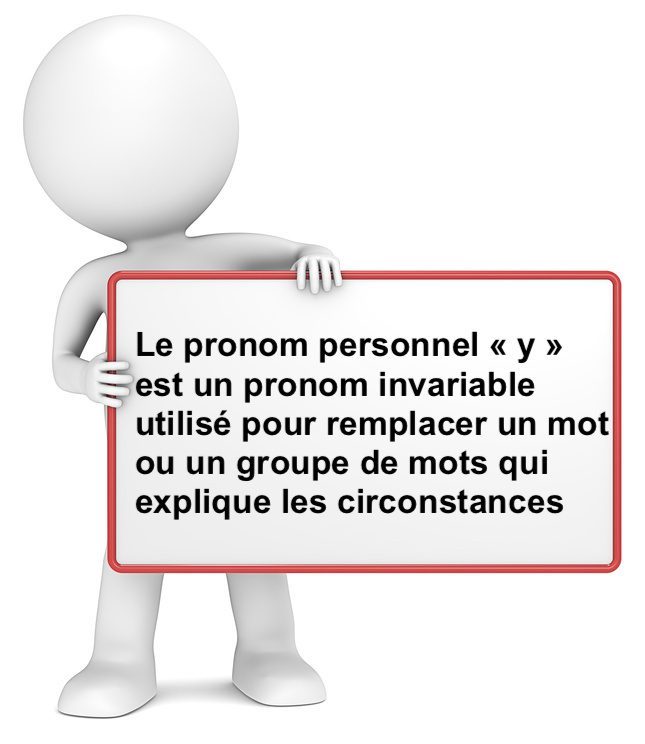 Le pronom personnel Y