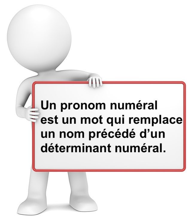 Le pronom numéral (cardinal ou ordinal)