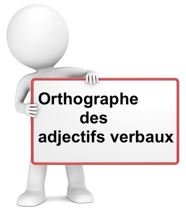 Resultado de imagen de adjectif verbal ou participe présent