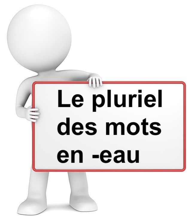 Le pluriel des mots en -eau