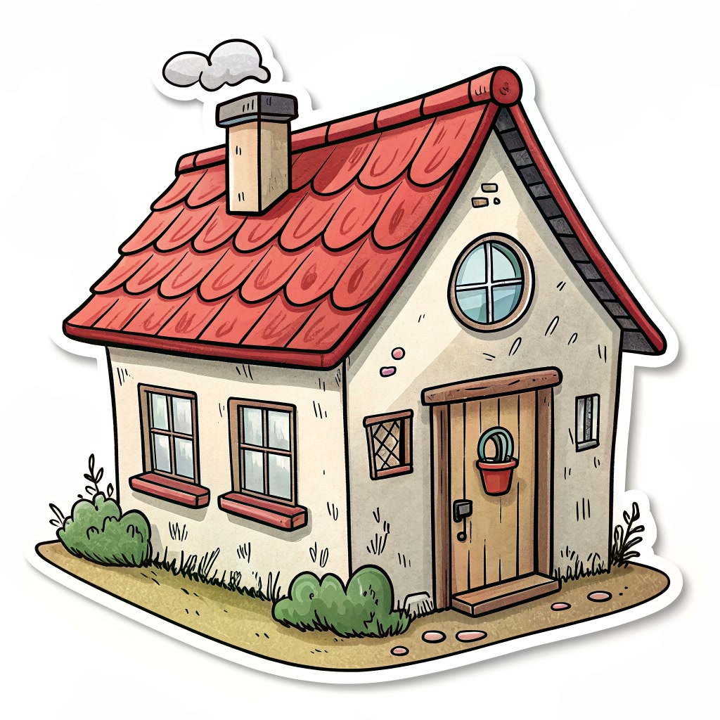 Une maison : le mot maison s'écrit avec « ai »